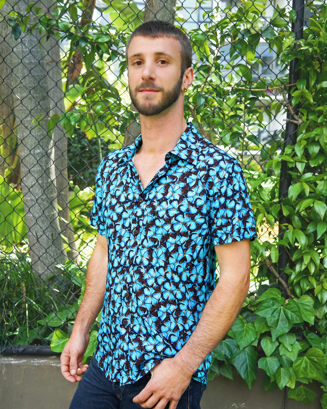 Ulysses Butterflies Short Sleeve Shirt