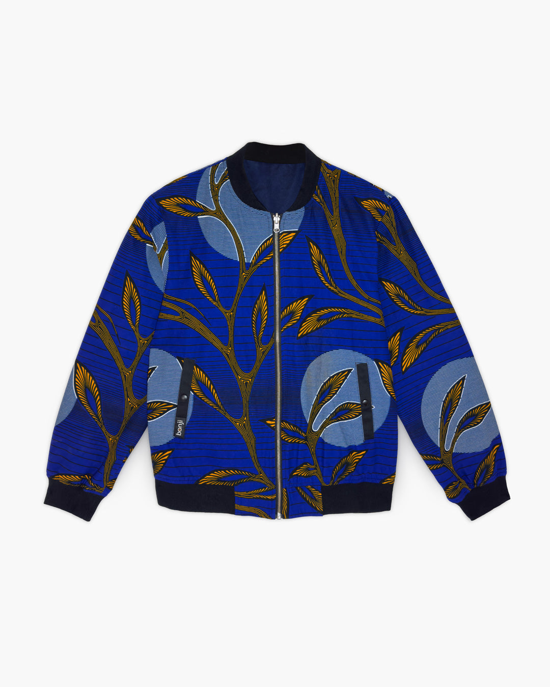 Reversible Bomber Jacket - Blue
