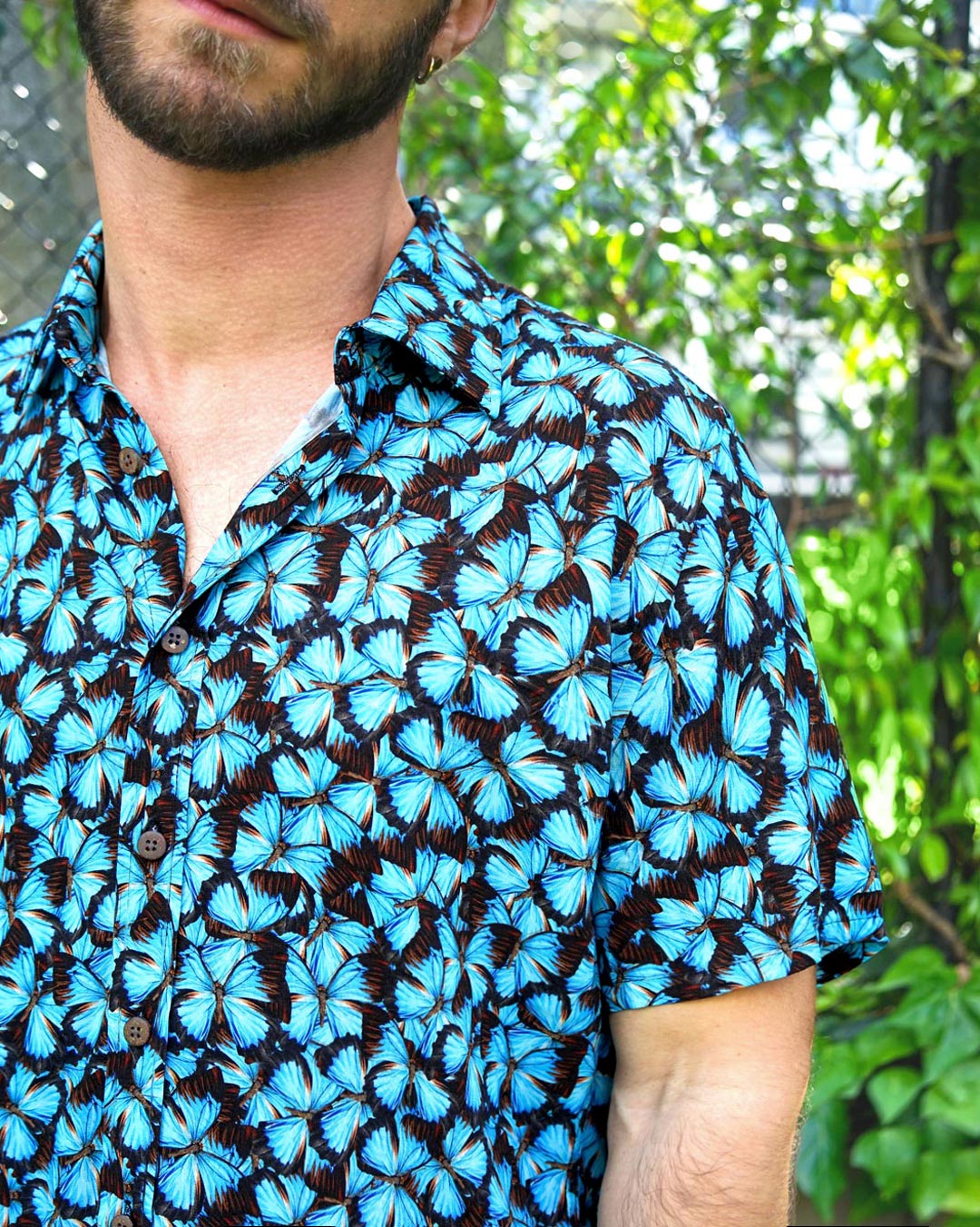Ulysses Butterflies Short Sleeve Shirt