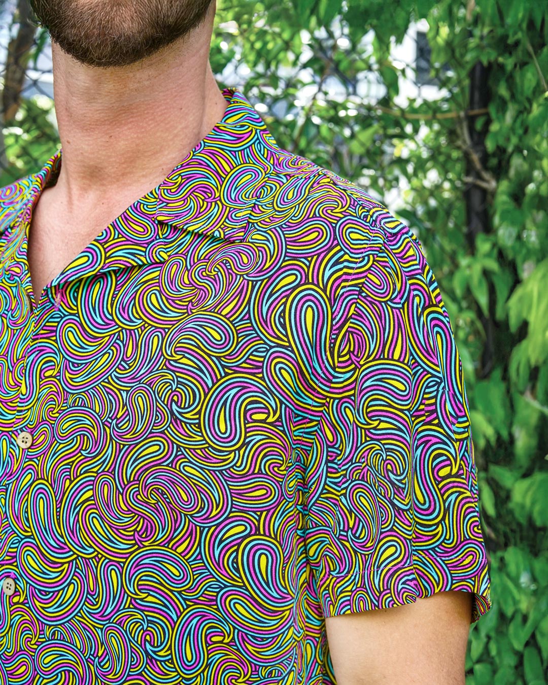 Psychedelic Short Sleeve Shirt