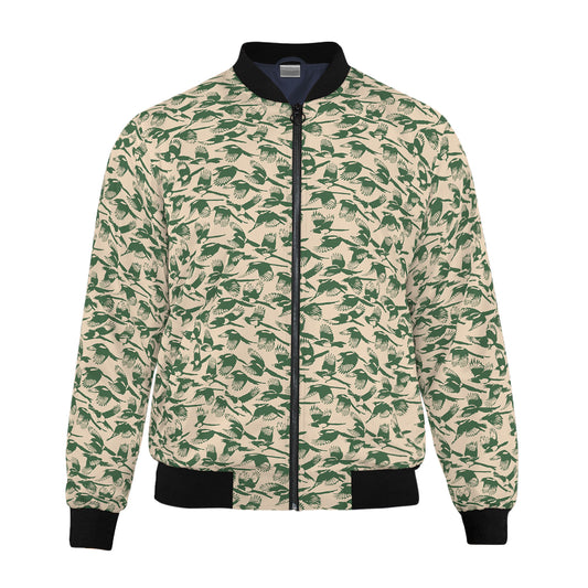 Magpie Frenzy Bomber Jacket - Earth edition