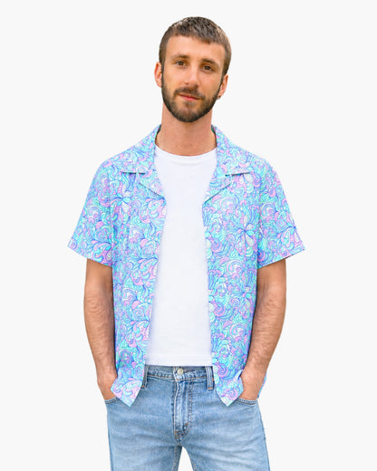 Camp Collar Shirt - Mushmarllow Realm
