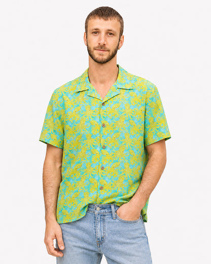 Camp Collar Shirt - Blue-Ringed Octopus