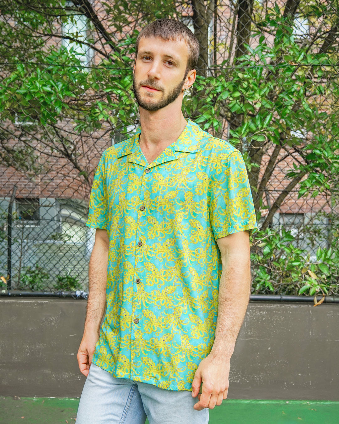 Blue Ringed-Octopus Shirt