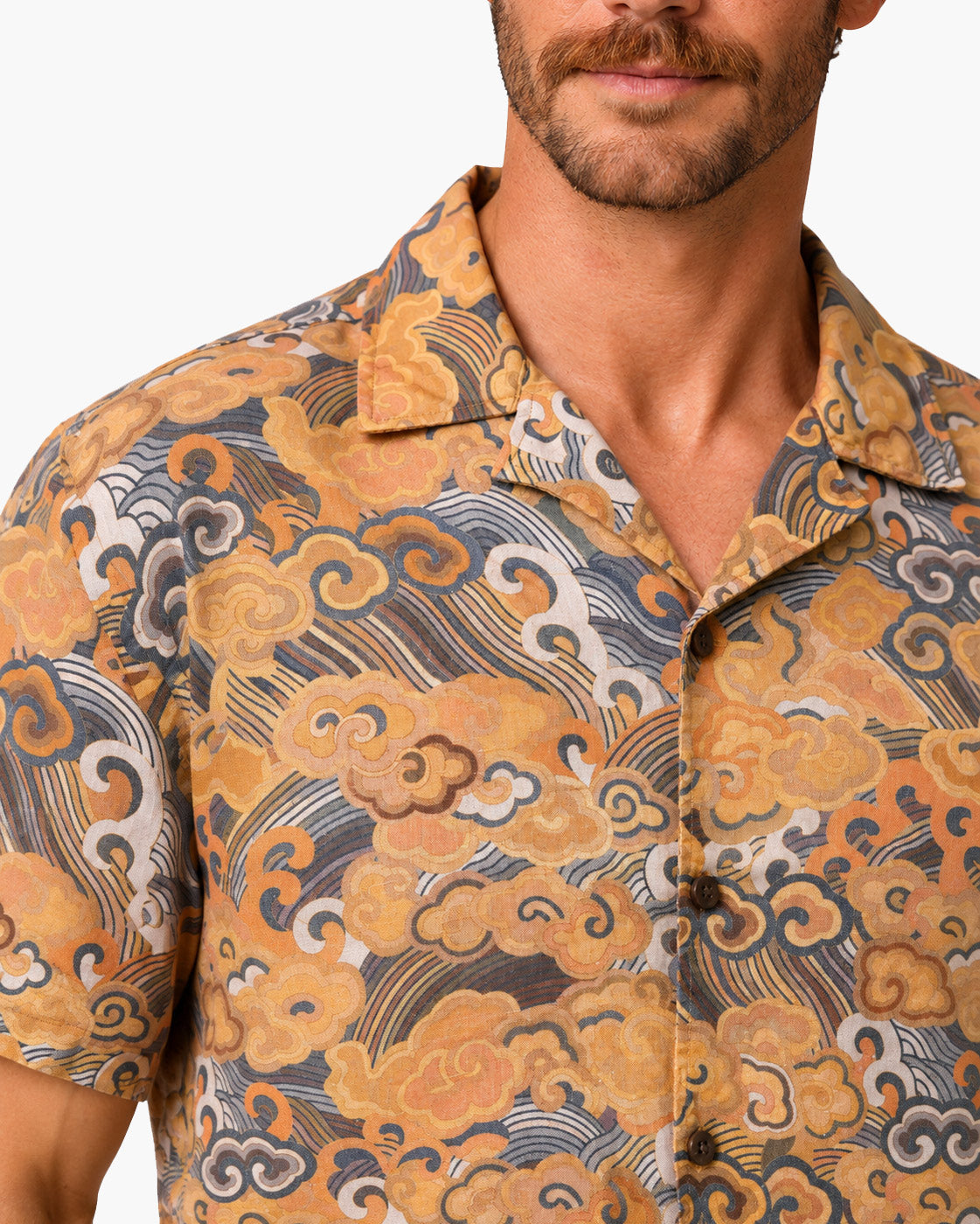 Camp Collar Shirt - Imperial Storm