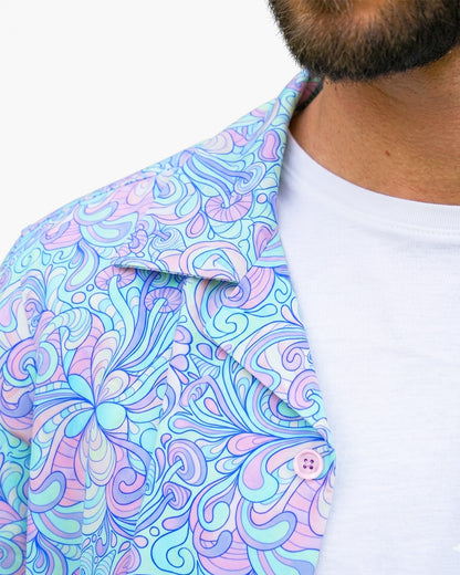 Camp Collar Shirt - Mushmarllow Realm