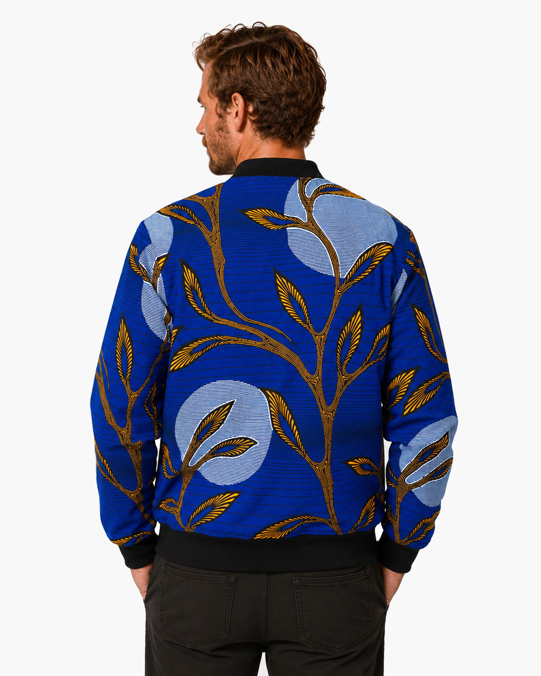 Reversible Bomber Jacket - Blue