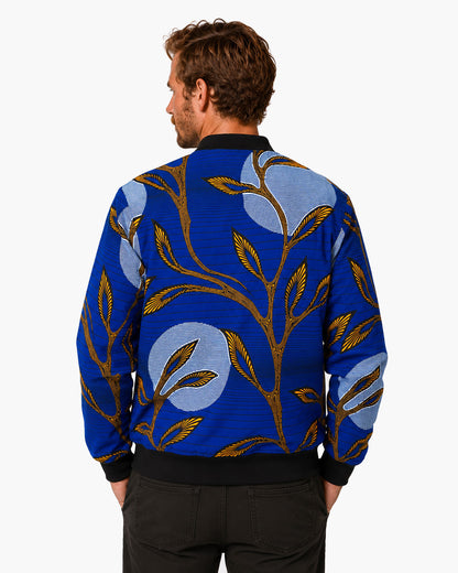 Reversible Bomber Jacket - Blue
