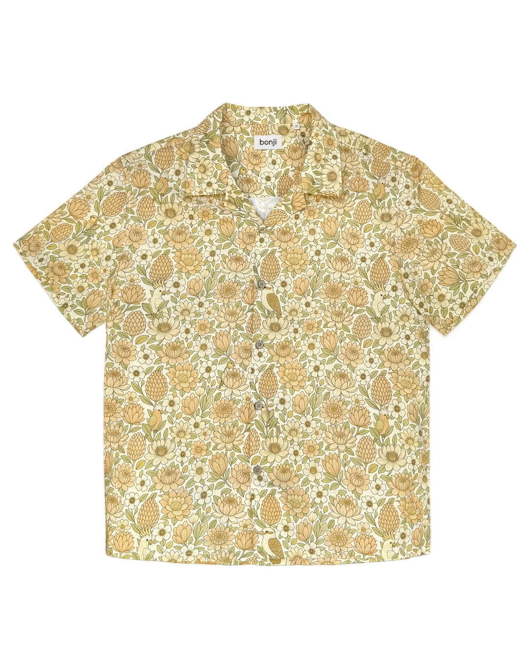 Classic Collar Shirt - Australian Birds
