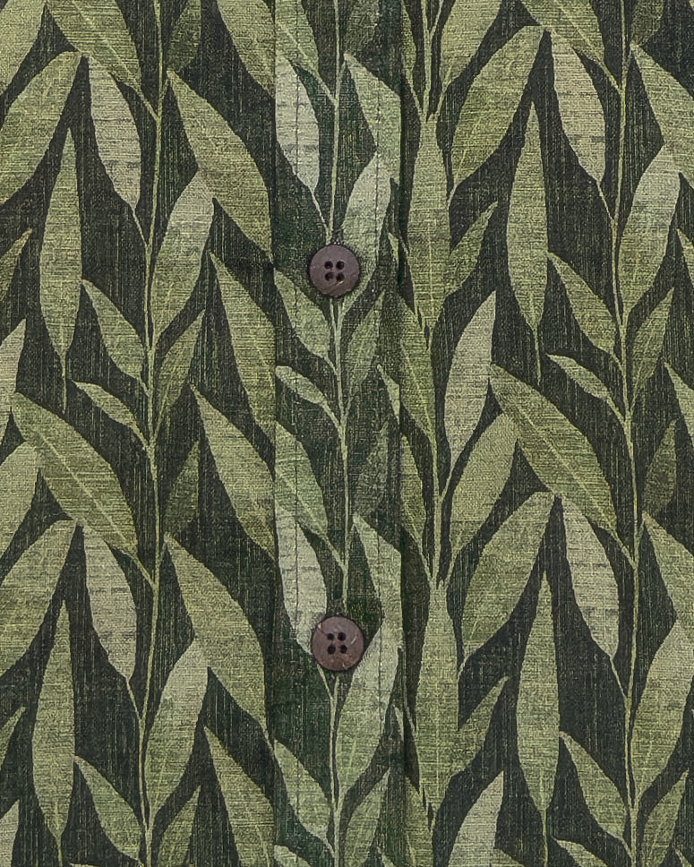 Regular Collar Shirt -  Eucalyptus Olive
