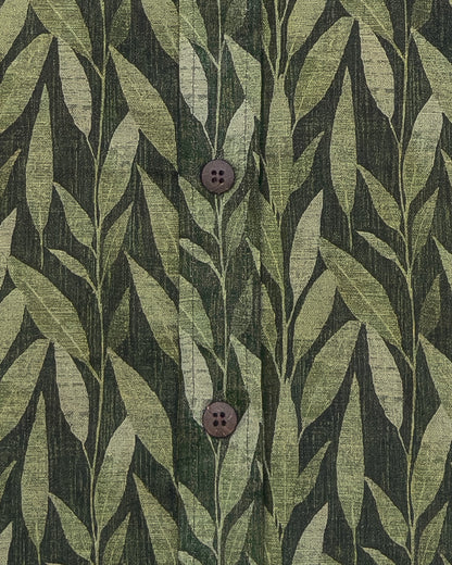 Regular Collar Shirt -  Eucalyptus Olive