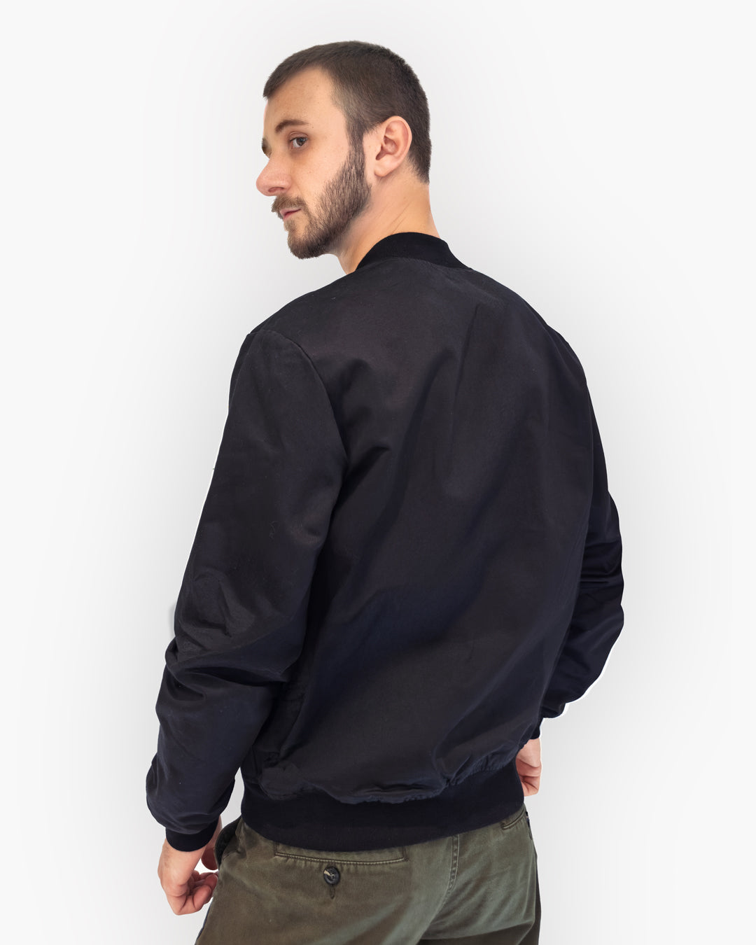 Reversible Bomber Jacket - RED