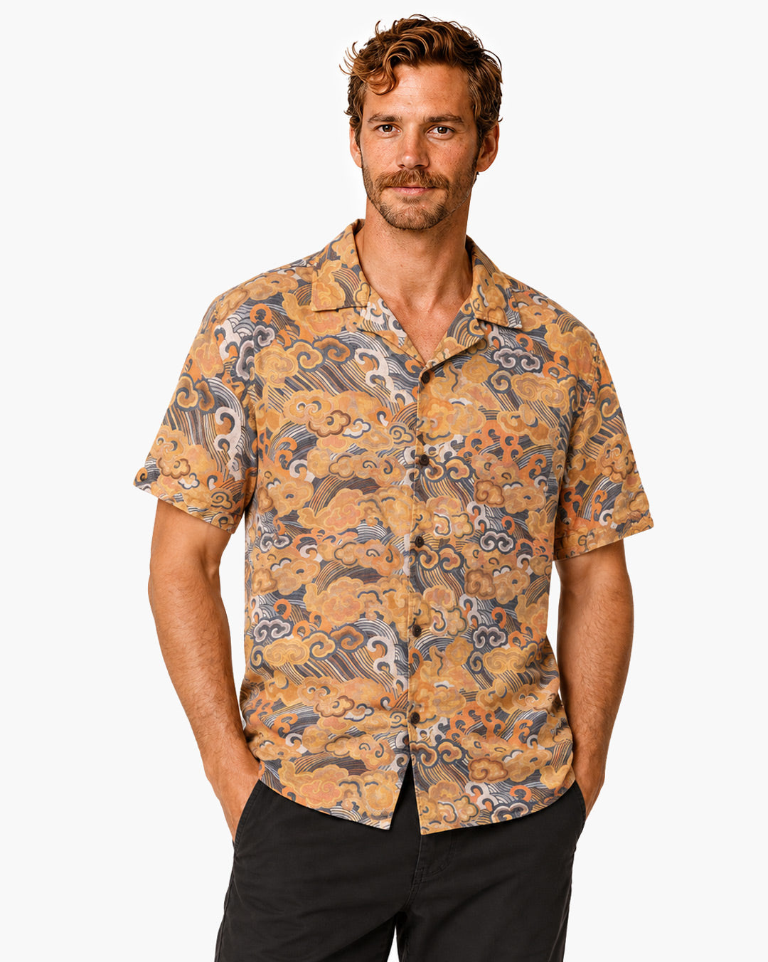 Camp Collar Shirt - Imperial Storm